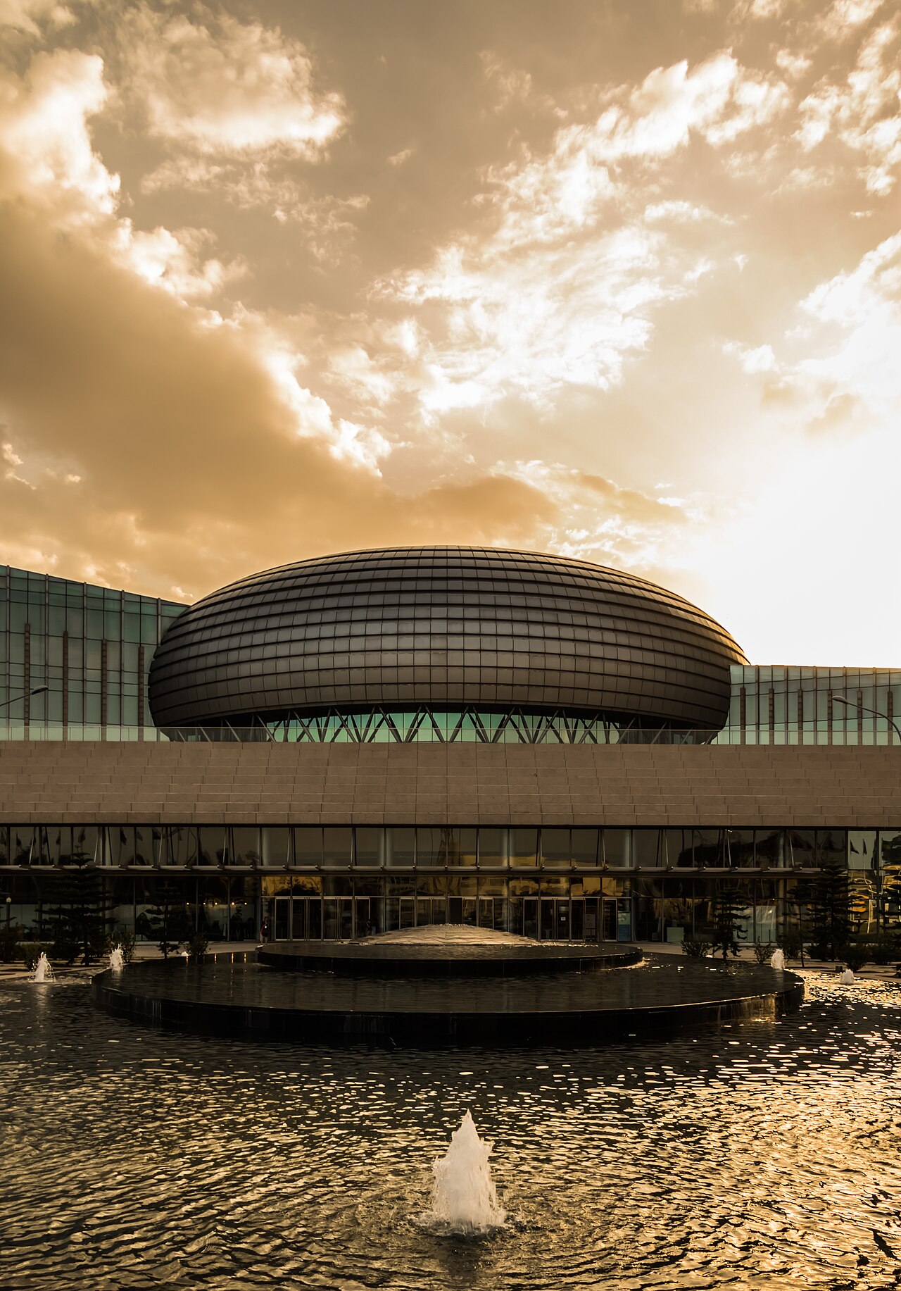 African Union Conference Centre building in Addis Ababa