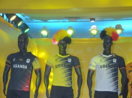 Uganda Cranes football Jersey Launch